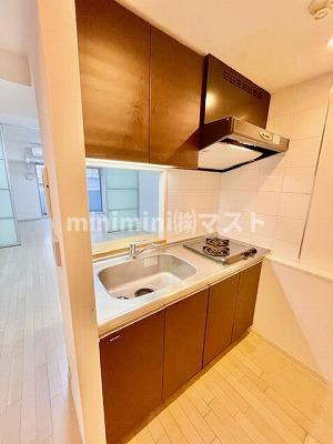 大阪市西区南堀江３丁目の賃貸マンションのキッチン