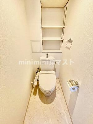 大阪市西区南堀江３丁目の賃貸マンションのトイレ