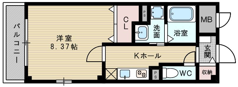 大阪市東淀川区大道南２丁目のアパート