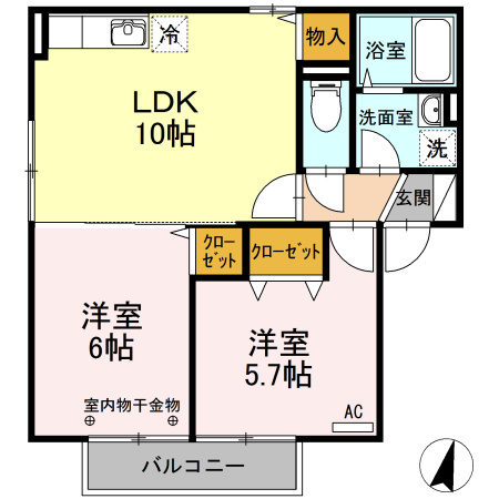【間取り】 | ベルヴィル