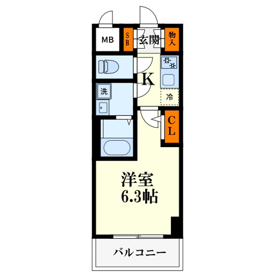 【間取り】 | エステムコート新大阪XⅦベイス