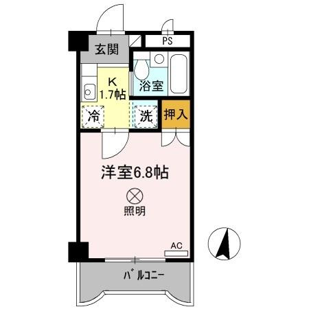 【間取り】 | カナンハイツ大元