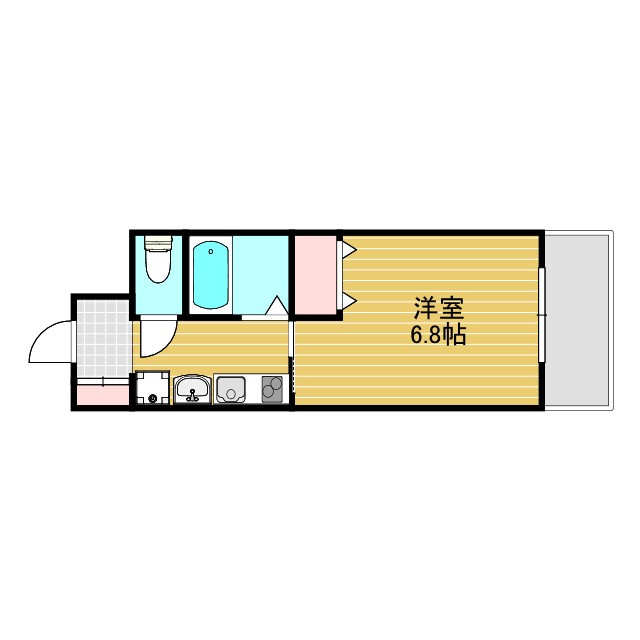 ビバリー千里丘の間取り