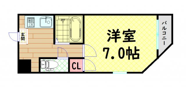 【間取り】 | ラピス天満橋