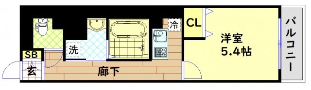 【間取り】 | みおつくし江戸堀