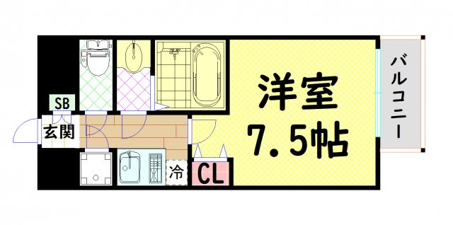 【間取り】 | プロシード大阪NB3