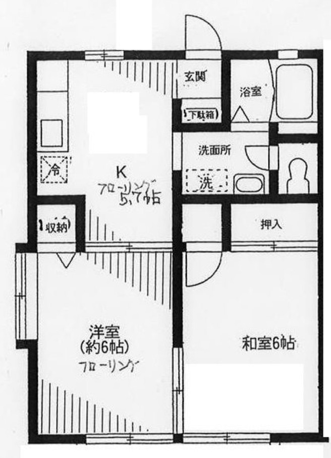 ウィッシュメゾン の間取り|間取りです。