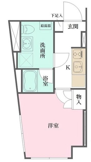 Fika大井町の間取り|間取りです。