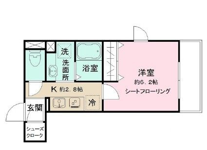 クリエストの間取り|間取りです。