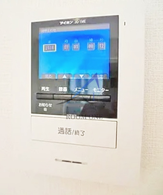 殿山IVYのセキュリティ|モニター付きインターホンです。