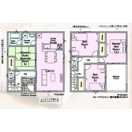 【カエデプラス不動産】東近江市今町　全4棟　第3期の間取り|1号棟間取り