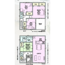 【カエデプラス不動産】東近江市今町　全4棟　第3期の間取り|2号棟間取り