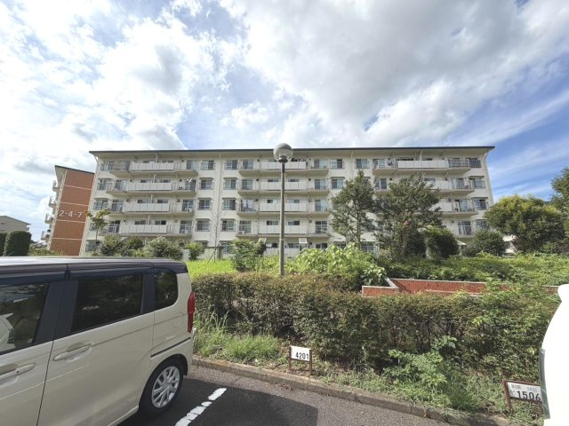 堀込第４住宅８棟の外観