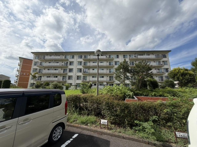 堀込第４住宅８棟の外観