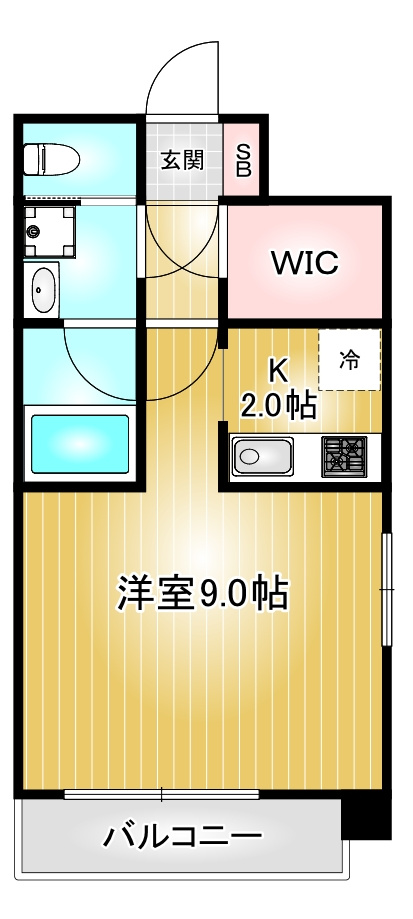 ヴィラエーデル名駅|名古屋市の賃貸ならMy賃貸の間取り|ヴィラエーデル名駅