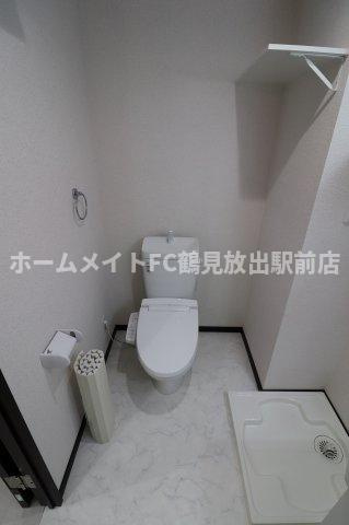 大阪市鶴見区横堤１丁目のアパートのトイレ
