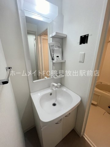 大阪市鶴見区今津中１丁目の賃貸マンションの独立洗面台