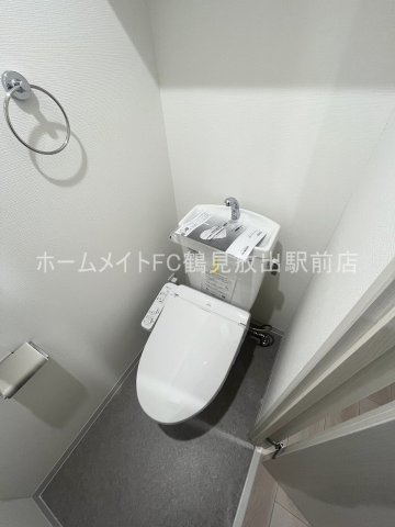 大阪市鶴見区今津中１丁目の賃貸マンションのトイレ