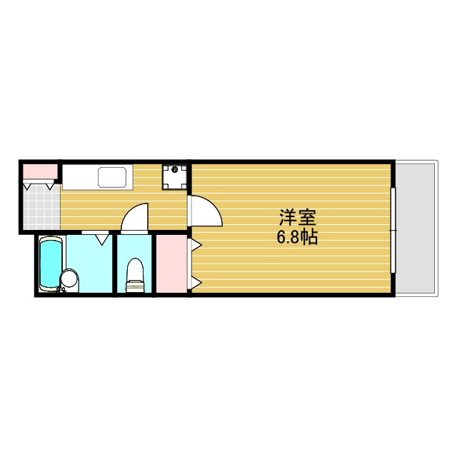 メルベーユの間取り