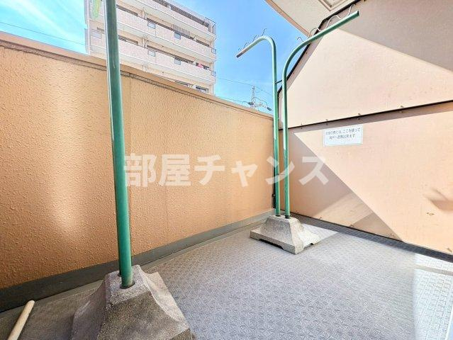 名古屋市中区丸の内１丁目の賃貸マンションのバルコニー