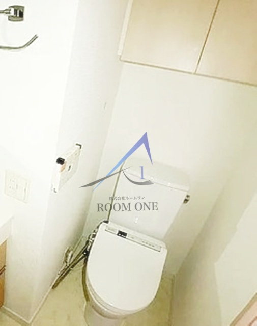 ドゥーエ新富町のトイレ|トイレです。