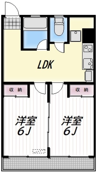 ＬＵＣＡの間取り|間取りです。