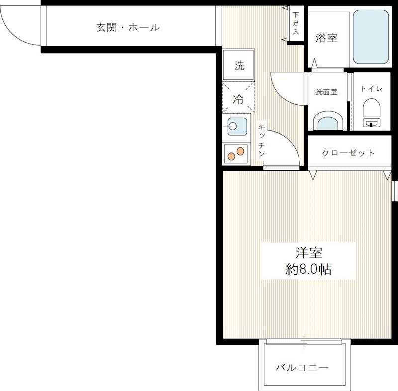 ミレニア草加住吉 の間取り|間取りです。