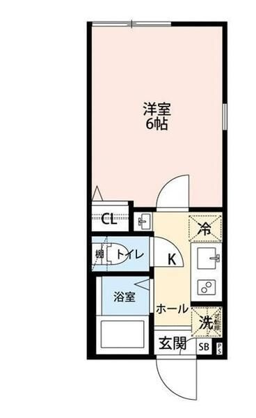 グランクオール南千住の間取り|間取りです。