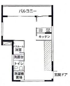 浅草Ｋａｄｏの間取り|間取りです。