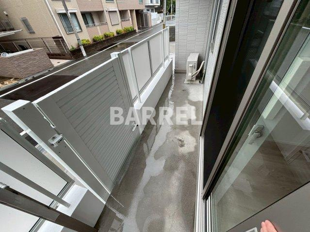 D-residence岡町のバルコニー