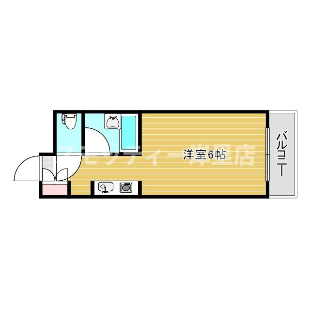 パラディ梅南の間取り