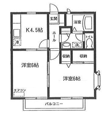 マグノリア  の間取り|間取りです。