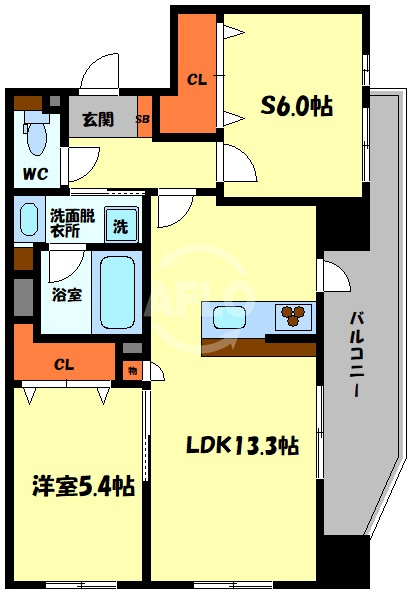 アンシャンテ松崎町の間取り|アンシャンテ松崎町　間取り