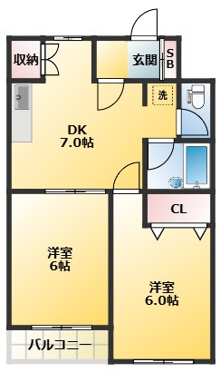 【間取り】 | グランパ用賀