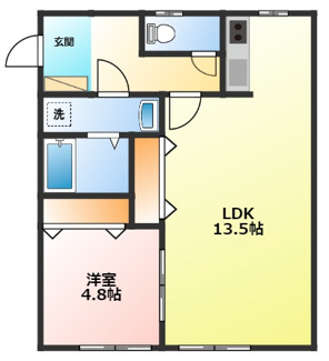 【間取り】 | アミティⅡ