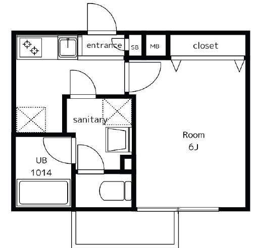 ＣＵＢＩＣⅢの間取り|間取りです。