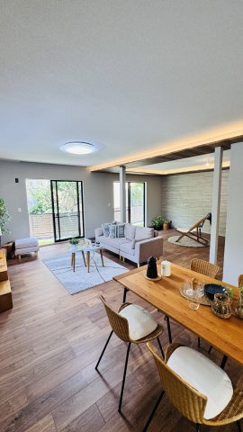 葉山町長柄、大空間の再生住宅。のその他