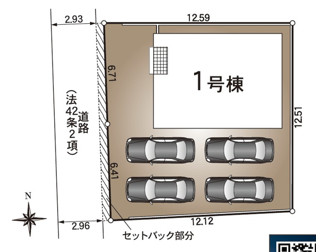 【間取り】 | 浜松市浜名区引佐町井伊谷 3期 新築建売 | 区画図です