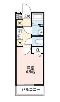 【間取り】 | ヘスティア | 間取りです。