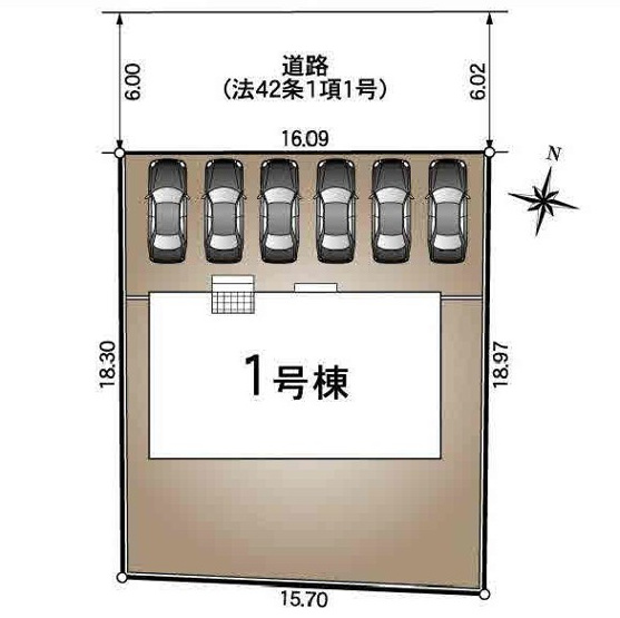 【間取り】 | 磐田市福田中島 10期 新築建売 | 区画図です