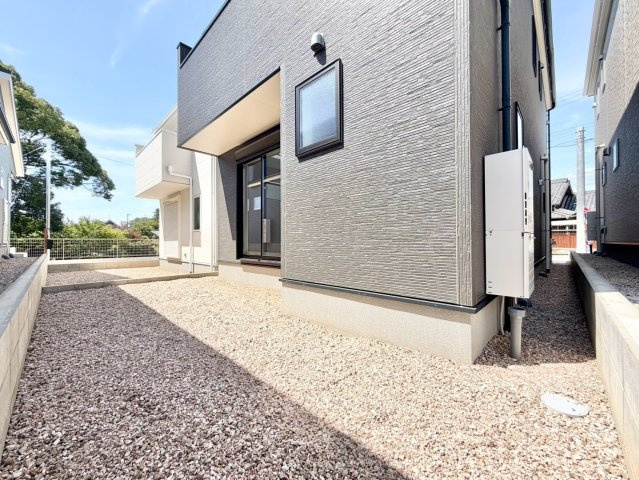 リーブルガーデン　岡崎市福岡町第２の庭|お庭では家庭菜園やガーデニングを楽しめ、夫婦二人のちょっとした趣味の時間を気持ちよく過ごせる空間です。									