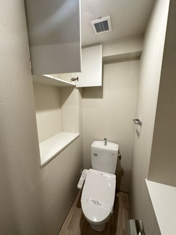 大阪市浪速区戎本町１丁目の賃貸マンションのトイレ