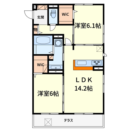 【間取り】 | D-ROOM　ＡＭＡ（ディールームアマ）