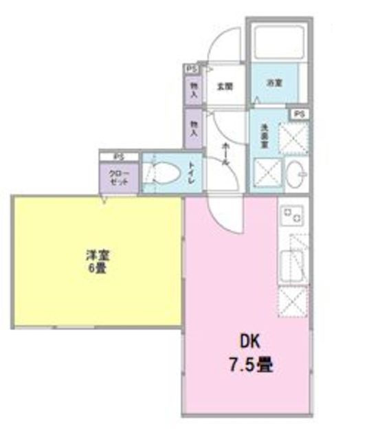 ルミナスフラット の間取り|間取りです。