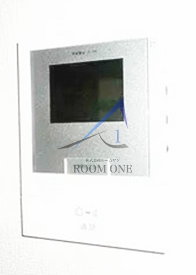クレスト駒込Ⅱのセキュリティ|モニター付きインターホンです。