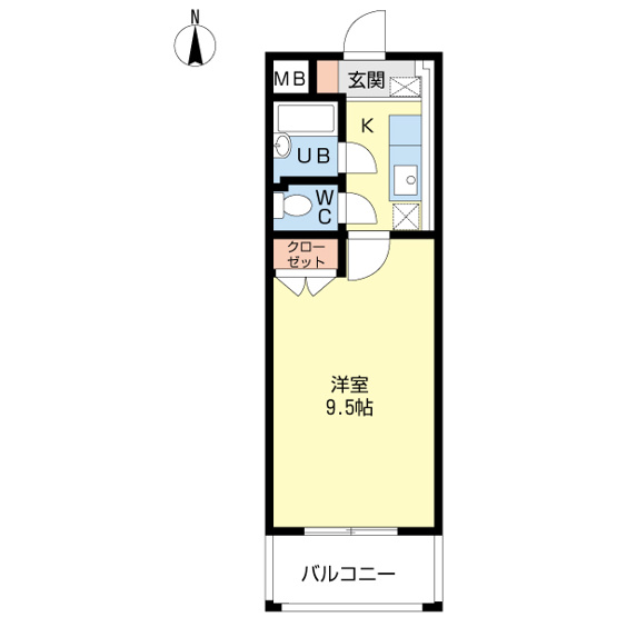 【間取り】 | グリーンパーク一葉