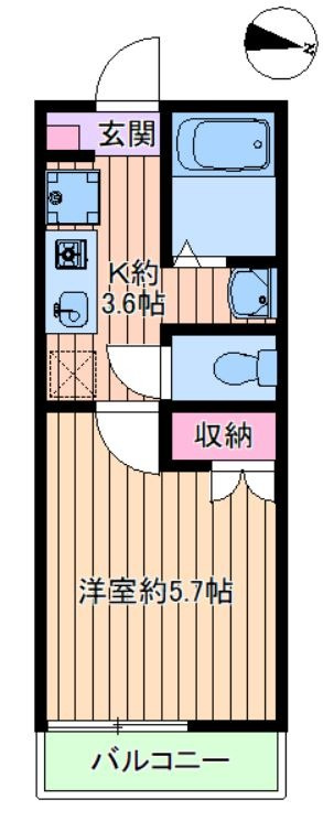 オーデクレールの間取り