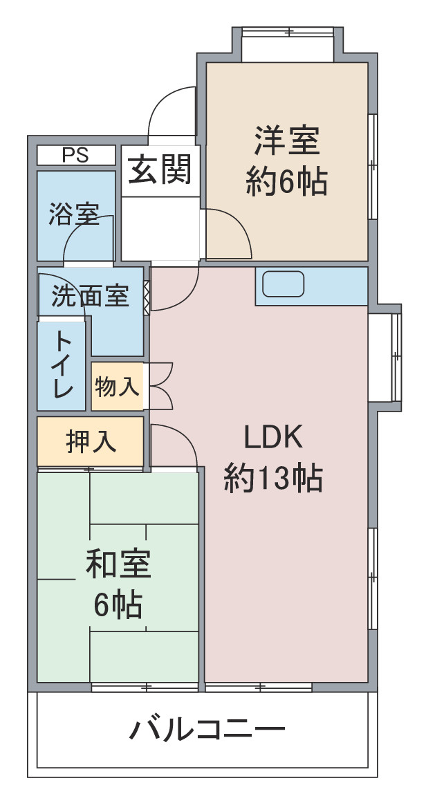 児玉ビル（池場）の間取り