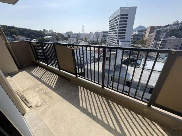 ケントクレールのバルコニー