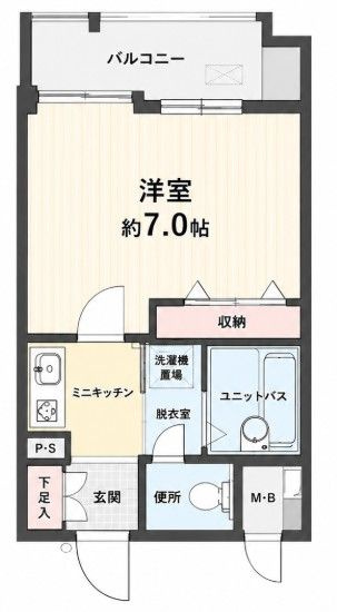 【間取り】 | ダイアパレス姪浜